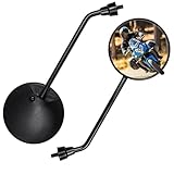 Rétroviseurs Latéraux de Moto Universels avec E9-Homologué,