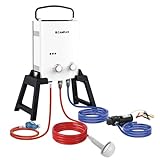 CAMPLUX Chauffe-eau à Gaz de 5 Litres, avec Pompe &