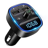 LENCENT Transmetteur FM Bluetooth, Bluetooth Lecteur