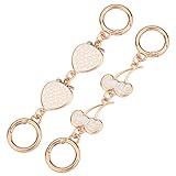 2pcs Chaînes d'Extension de Sachet, Rallonges de Sangle