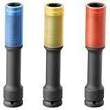 FACOM - Coffret 3 Douilles Longues 1/2" à Choc Renforcées