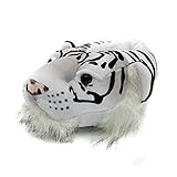 Onmygogo Pantoufles fantaisie en peluche pour homme