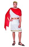 Boland 83805 Costume Jules César pour Adultes, Blanc