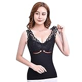 ANUFER Femmes Thermique Débardeurs sans Manches Sexy