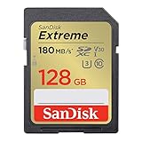 SanDisk 128 Go Extreme carte SDXC + RescuePRO Deluxe,