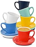 Tasse a Cafe Expresso en Ceramique Multicolore - Lot