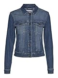 NOISY MAY Veste En Jean Debra Femme Veste en Jean bleu