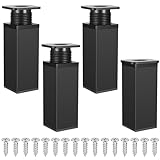 Gaomoeny 4 pièces de Pieds de Meubles réglables, Pieds