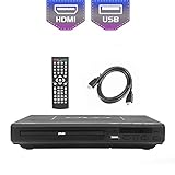 KCR Lecteur DVD pour TV, DVD/CD/MP3/ avec Prise USB,