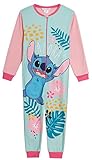 Disney Stitch Combinaison pyjama en polaire pour filles