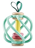 Hape Hochet Pomme Silicone et Bois