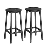 VASAGLE Tabourets de Bar, Lot de 2, Chaises, Siège