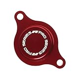 RFX Couvercle de filtre à huile Pro (Rouge) - Honda