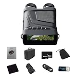 Rrlihjgu Lunettes de Vision, Jumelles Thermiques à