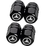 4PCS Valve Pneu Voiture pour Mercedes Benz A C E S