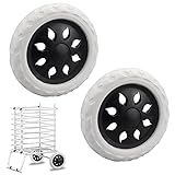 TANCUDER 2 Pièces Roulettes de Rechange pour Chariot