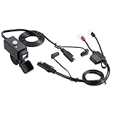 Chargeur de téléphone USB étanche pour Moto, Adaptateur
