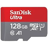 SanDisk 128 Go Ultra microSDXC, Carte micro sd + adaptateur