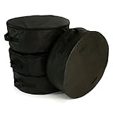 Housse Pneu Set 4 Housses de Roue de Secours Noire