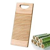 Axe de blanchisserie en bois - Planche à frotter en