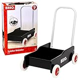 BRIO - 31351 - Chariot de marche noir - En bois FSC®