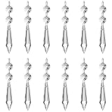 JaneYi (Paquet de 12) 62mm Prisme de Glace Pendentif