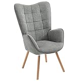 MEUBLE COSY Fauteuil Salon Scandinave Confortable Chaise