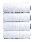 Lot de 4 serviettes à main en coton égyptien 700 g/m²