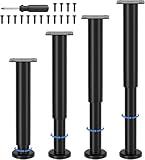 VETIN Lot de 4 Pieds de Meubles (avec Vis) - Hauteur
