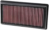 K&N 33-3006 Filtre à Air du Moteur: Haute Performance,