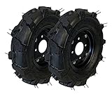 SAKAWA Roues pneumatiques Motoculteur 400 X 8