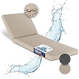 Beautissu Coussin Bain de Soleil 190x60 Imperméable