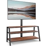 FITUEYES Meuble TV avec Support en Bois pour TV de