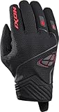 Ixon Hurricane 2 Gants de Moto (Black/Red,S)