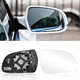 Altsbaos 1PCS Verre Rétroviseur Droit Compatible avec