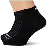 PUMA Mixte Puma Unisex Quarter Plain Socks (5 Pack)