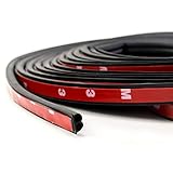 QWORK 10M Bande de Joint Caoutchouc Adhesif, B-forme