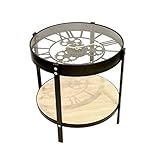 Home Deco Factory HD6446 Table Basse d'Appoint Ronde