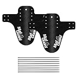 2 Pièces Garde Boue Vtt en Fibre de Carbone, Fibre