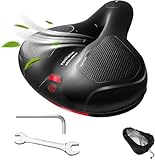 Hmseng Selle Velo Confortable, Selle de Vélo Gel Ergonomique