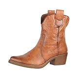 Elara Bottes Femme Bottines de Cowboy Chunkyrayan 301-A31P