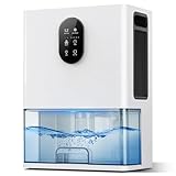 Deshumidificateur d Air Anti Moisissure, 3000ML Déshumidificateur