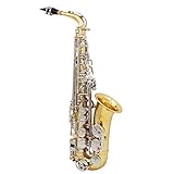 Btuty Saxophone alto en laiton brillant - gravure de