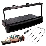 Sound Way Kit Montage Autoradio, Cadre Façade 1 DIN,