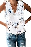 Bequemer Laden Femmes Dentelle Garniture col en V Cami