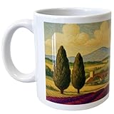 Cbkreation Mug en céramique paysage de Provence