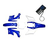 STONEDER - Kit de carrosserie bleu - 7 pièces en plastique