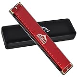 EastRock Harmonica Diatonique en Do, 48 Tones, 24 Trous