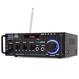 Pyle Amplificateur Stéréo Bluetooth 200W – Récepteur