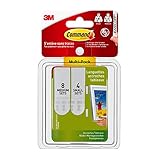 3M Command Pack de 12 paires de Languettes Repositionnables